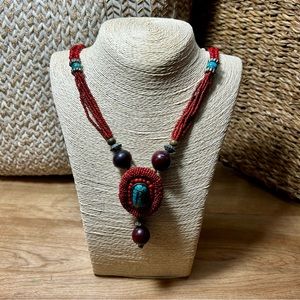 GORGEOUS TIBETAN VINTAGE NECKLACE